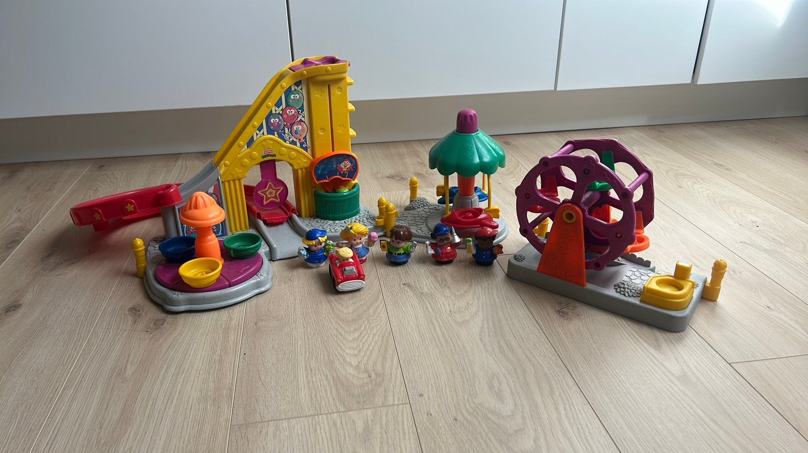 Kermis little people van fisher price, Ophalen, Gebruikt, Speelset