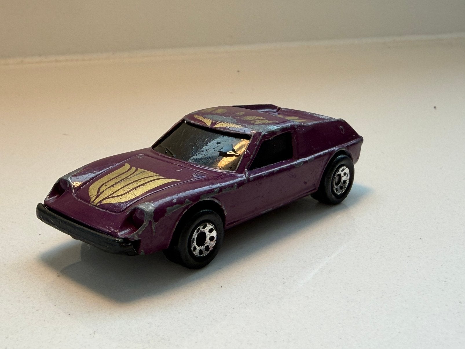 Matchbox Super GT Lotus Europa Purple BR9/10, Hobby & Loisirs créatifs, Voitures miniatures | 1:43, Enlèvement ou Envoi, Utilisé