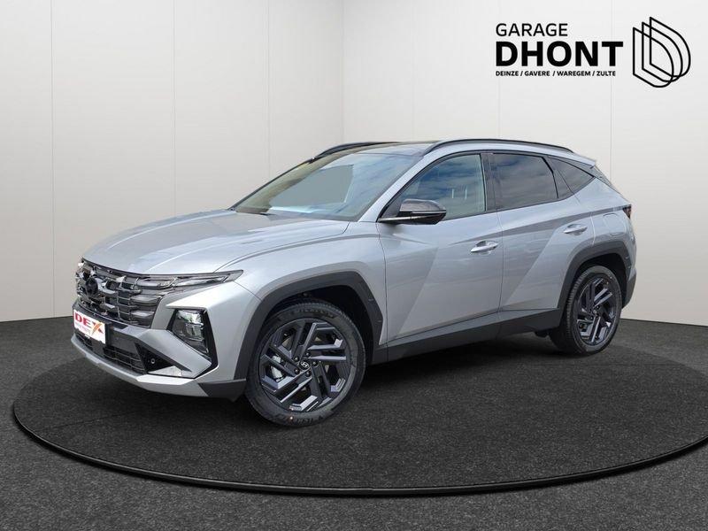 Hyundai Tucson, Auto's, Gebruikt, Leder en Stof, Bedrijf, 5 zetels