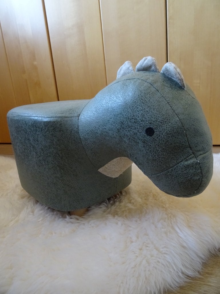 Stevig kinderbankje, krukje. Dino, Dinosaurus. Als nieuw!, Ophalen of Verzenden, Zo goed als nieuw, Overige typen