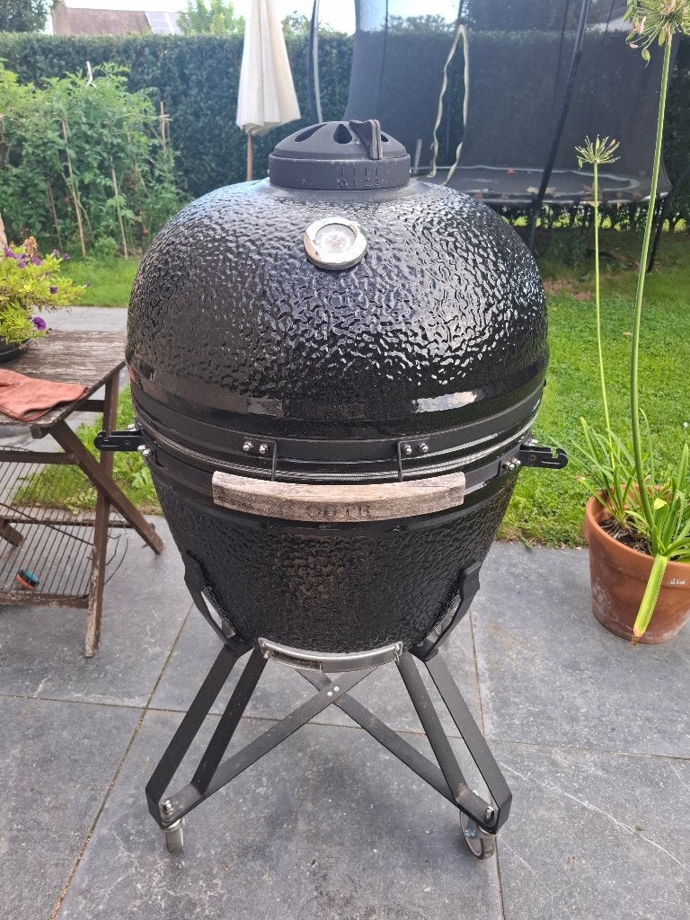 Kamado outr xxl, Jardin & Terrasse, Enlèvement, Utilisé, Avec accessoires