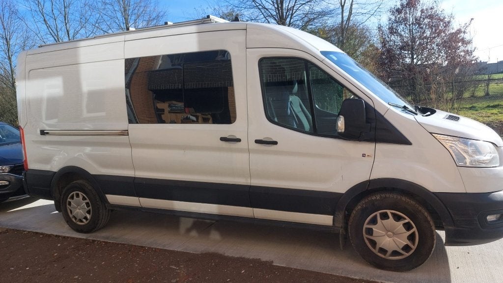 Ford Transit 350L L3H2 2020 Camper/Camionette, Stof, 1995 cc, Euro 6, 4 cilinders