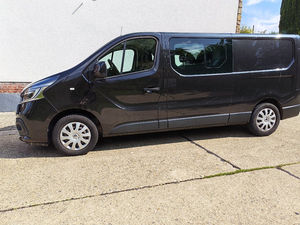 Renault Trafic, Auto's, 4 cilinders, Leder en Stof, Zwart, Diesel