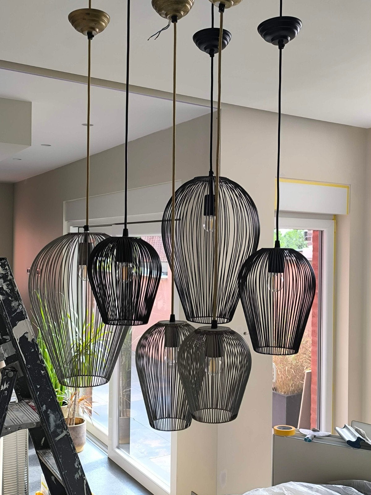 a vendre luminaires suspendus, Maison & Meubles, Enlèvement, Comme neuf, Métal