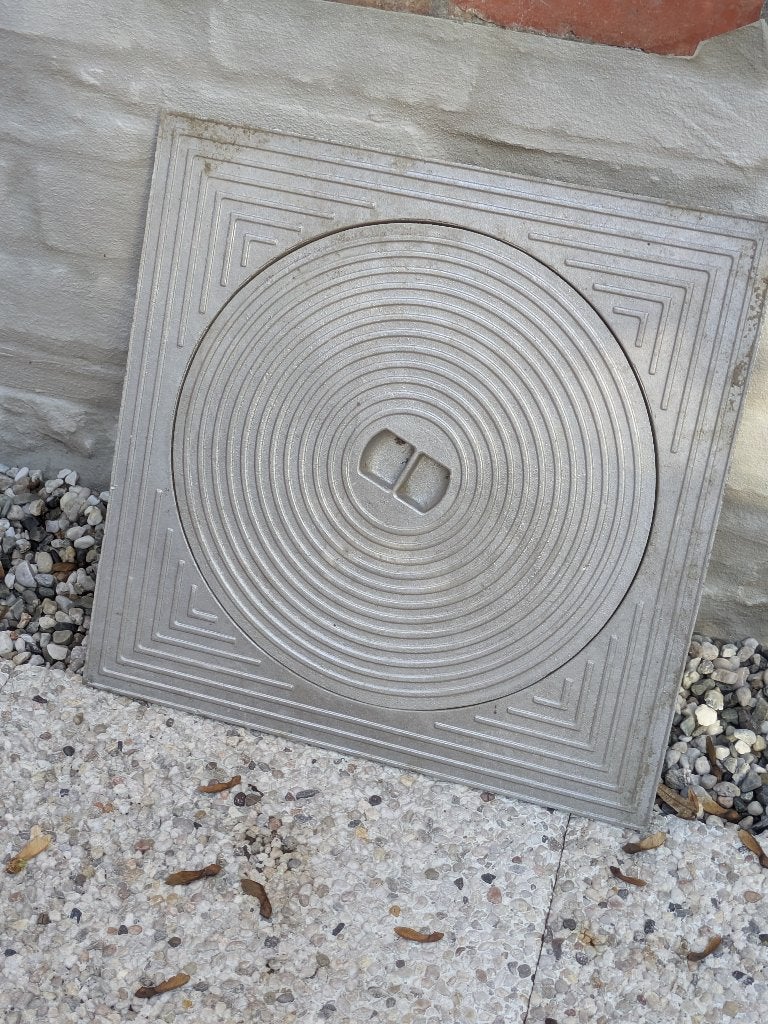 putdeksel alu voor buis 315 mm, Ophalen, Nieuw, Aluminium