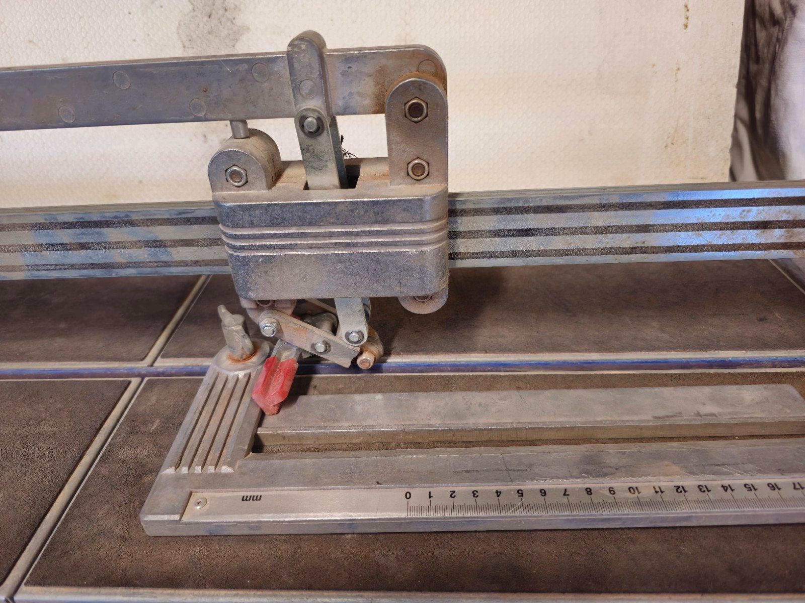 tegelsnijder Kaufman 92 cm, Doe-het-zelf en Bouw, Ophalen, Gebruikt