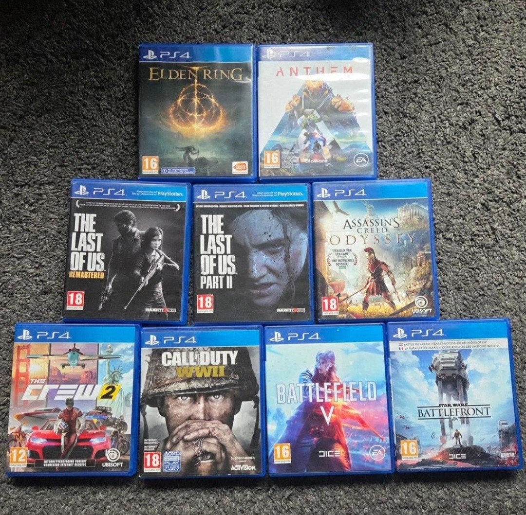 ps4 game bundel (alleen samen kopen), Games en Spelcomputers, Ophalen