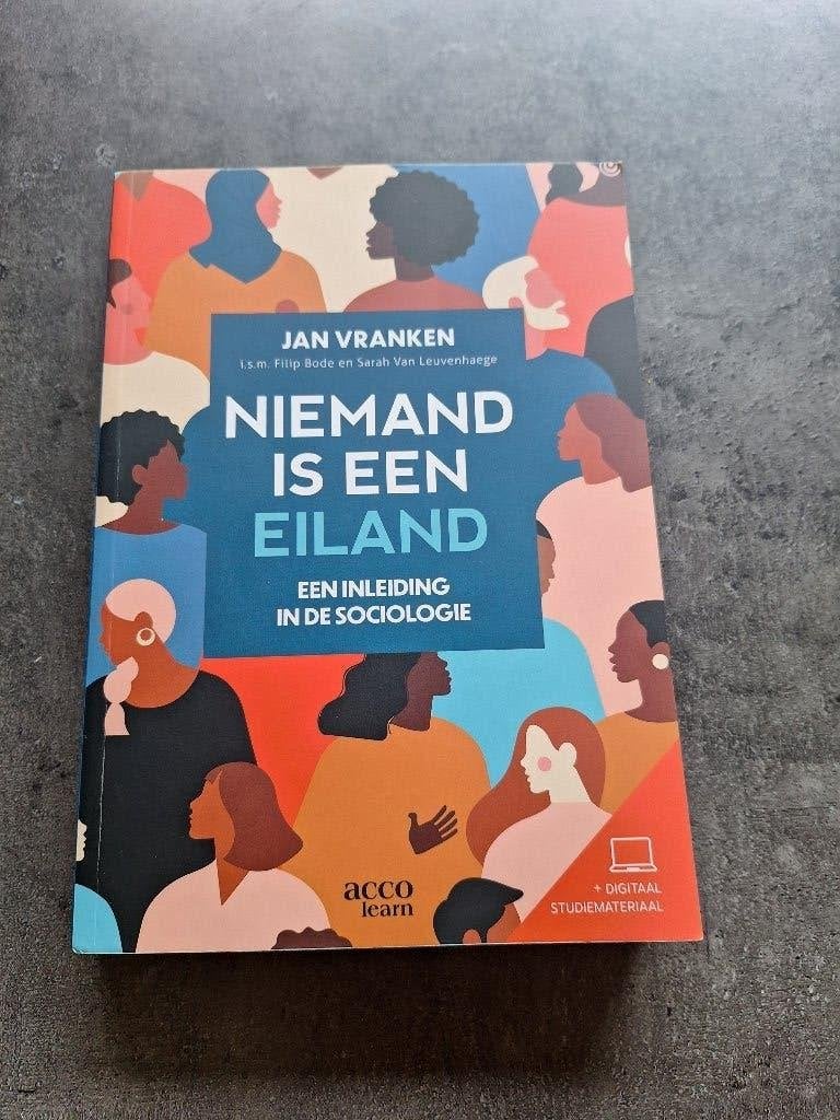 Niemand is een eiland, Comme neuf, Enlèvement, Autres matières, Acco