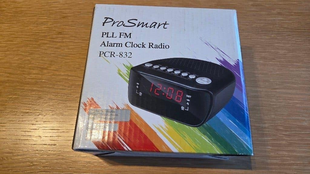 Wekkerradio ProSmart, Electroménager, Réveils, Enlèvement ou Envoi, Comme neuf, Analogique