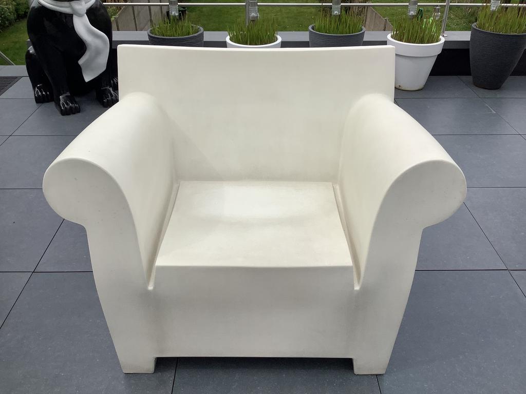 Kartell Bubble Club chair, Tuin en Terras, Ophalen, Zo goed als nieuw