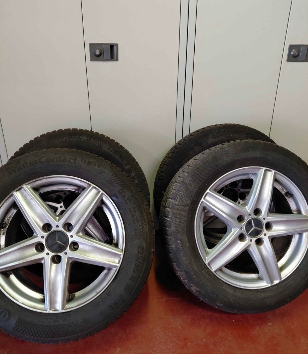 Winterbanden mercedes, Autos : Pièces & Accessoires, Pneus & Jantes, Enlèvement, Pneus hiver