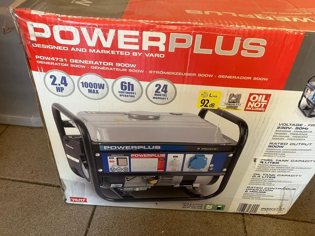 generator voor stroom, Ophalen, Nieuw