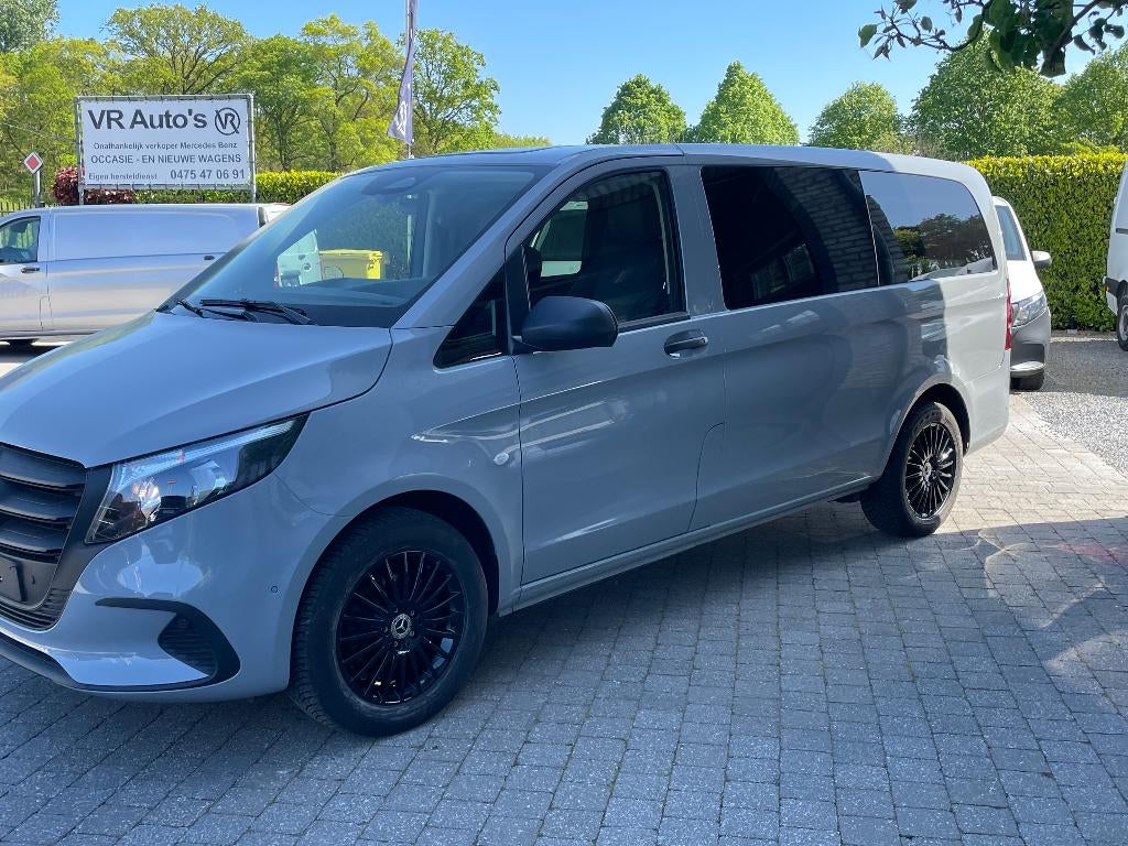 MERCEDES VITO 110CDI L2 DUBBEL-CABINE FACE-LIFT, Cuir, Euro 6, Entreprise, Boîte manuelle