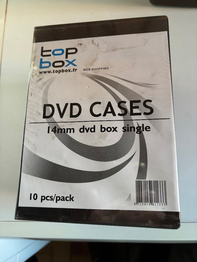 40 Boitiers pour DVD, Blu-ray, cd, Tous les âges, Enlèvement ou Envoi, Neuf, dans son emballage