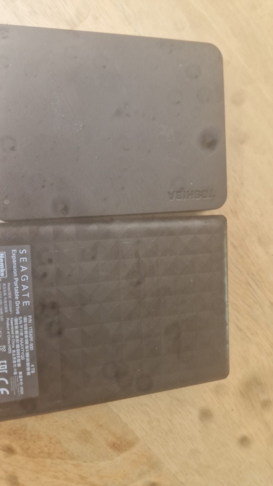 Disque dur 1 de 2tb et 1 de 4tb