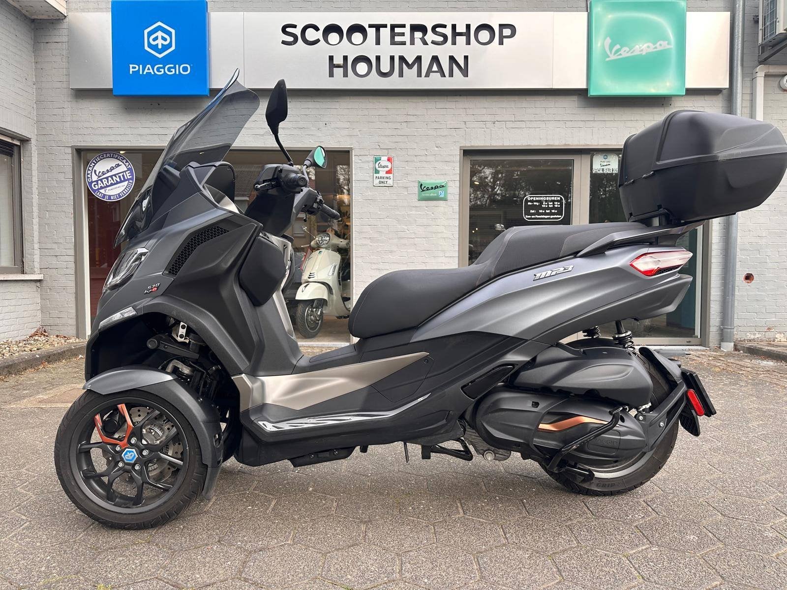 Piaggio MP3 530cc EXCLUSIVE GRIGIO TITANIO MATT (nr.47), Gebruikt, Benzine, 530 cc, Overige modellen