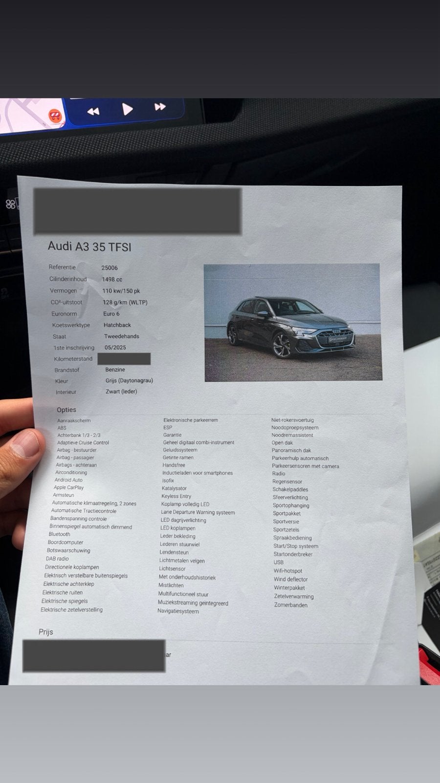 Audi A3 35 TFSI, Auto's, Automaat, 4 deurs, 1498 cc, 4 cilinders