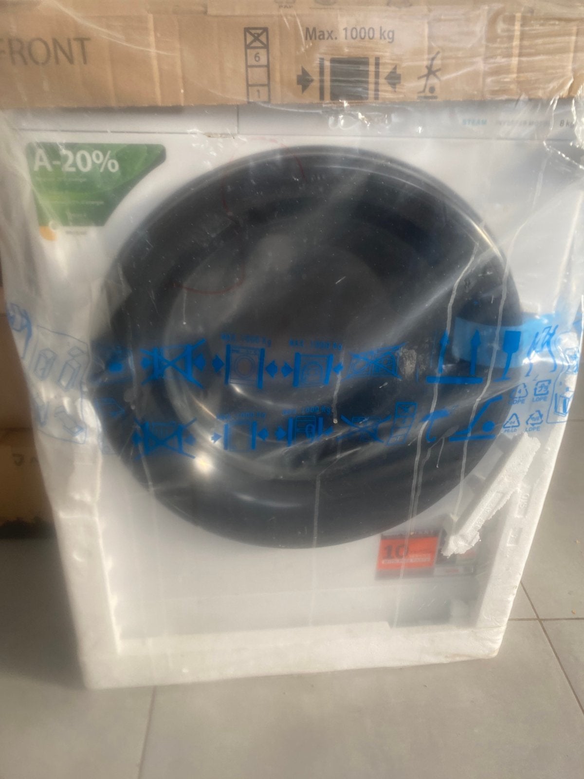 Whirlpool, 1200 tot 1600 toeren, 8 tot 10 kg, Ophalen of Verzenden, Nieuw