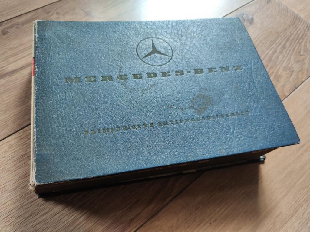 Mercedes Benz 180D onderdelen motor type om 636 handleiding, Ophalen of Verzenden