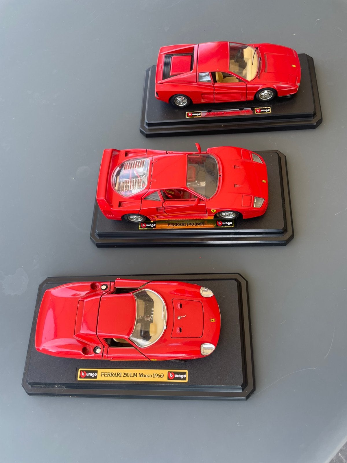 Burago set Ferrari, Ophalen of Verzenden, Zo goed als nieuw, Auto, Burago