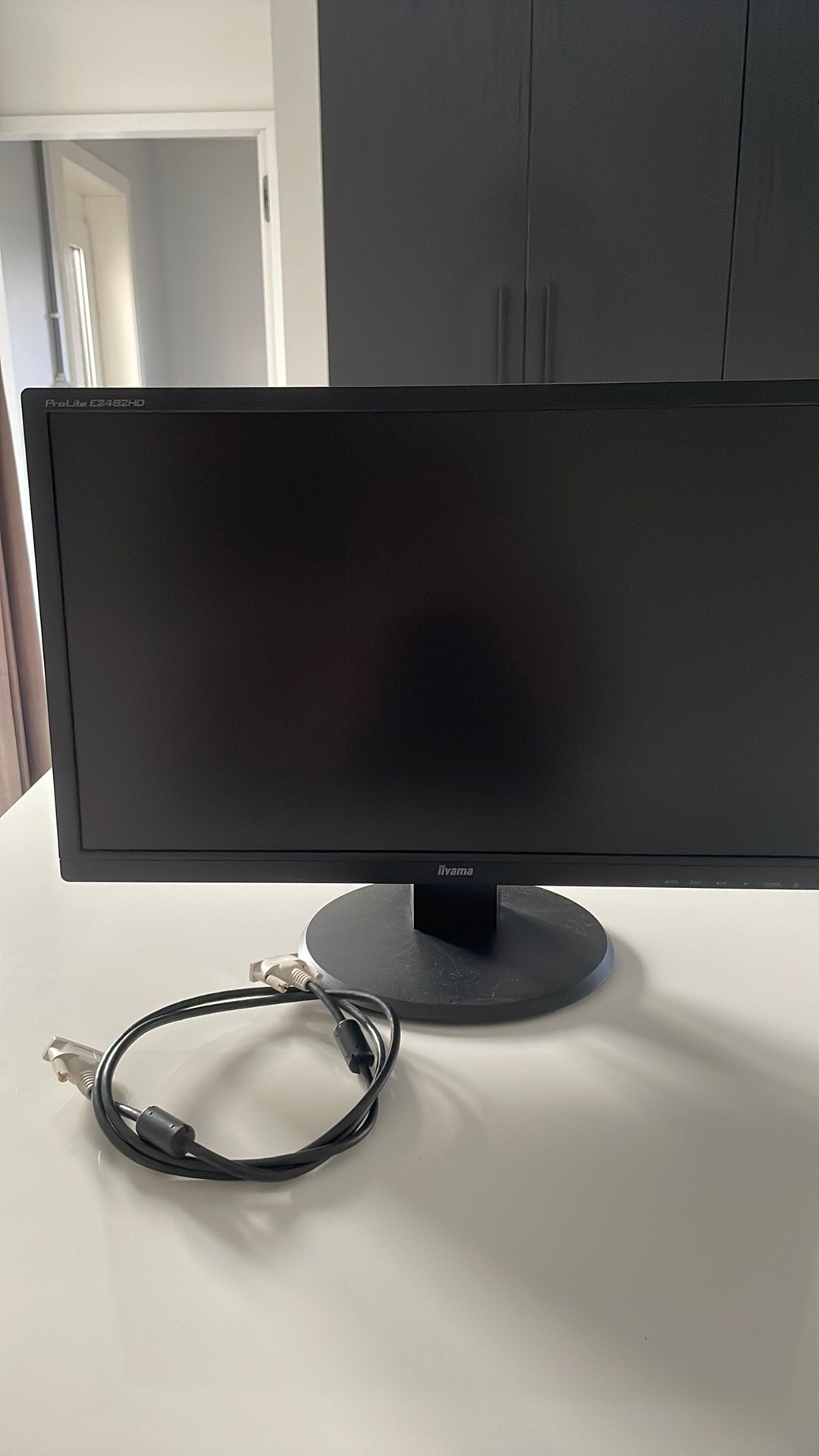 Computerscherm IIyama, Computers en Software, Ophalen, Gebruikt, DVI, LED