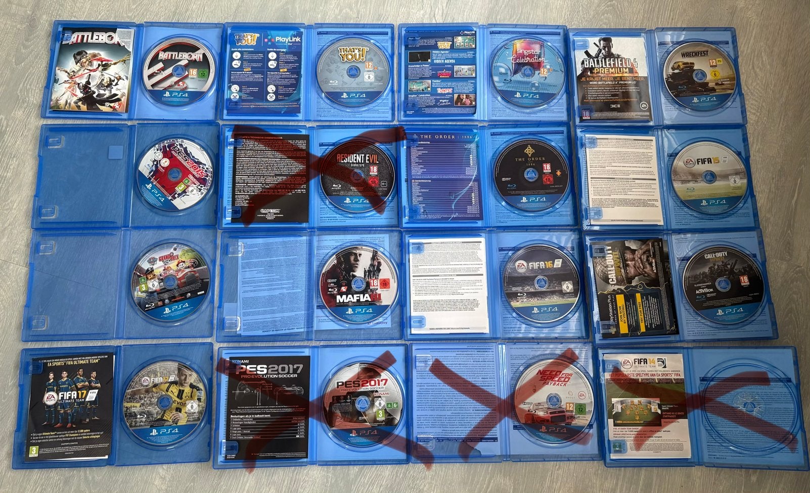 Jeux PS4 + Volant Racing + pédales, Consoles de jeu & Jeux vidéo, Enlèvement ou Envoi, Comme neuf