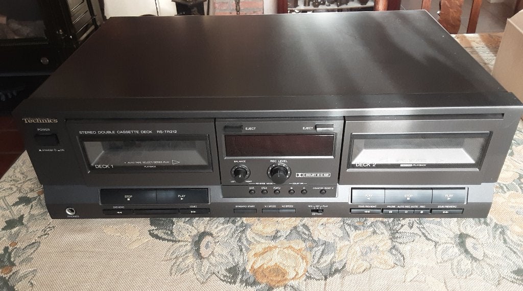 Dubbele cassette speler Technics, Audio, Tv en Foto, Ophalen of Verzenden