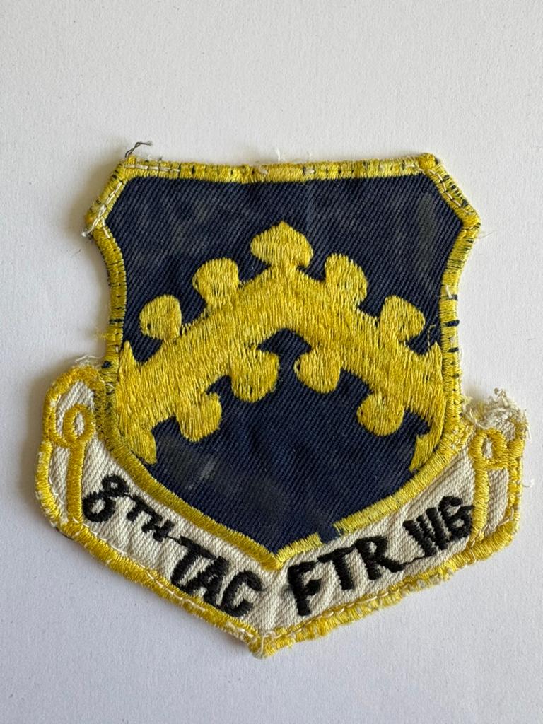 USAF 8th Tactical Figjter Wing patch, Ophalen of Verzenden