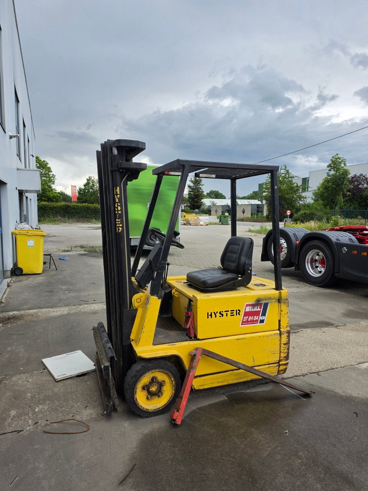 hyster a1.25xl, Ophalen, Heftruck