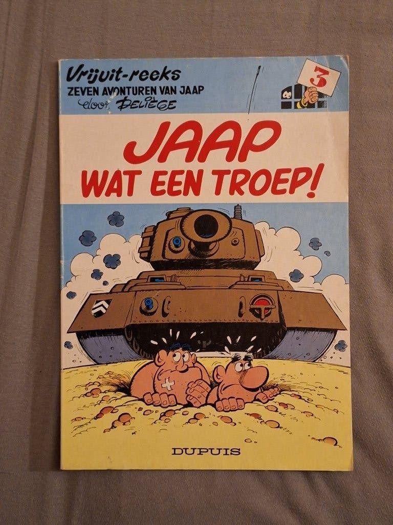 Jaap 3: wat een troep!, Boeken, Stripverhalen, Eén stripboek, Ophalen of Verzenden, Gelezen