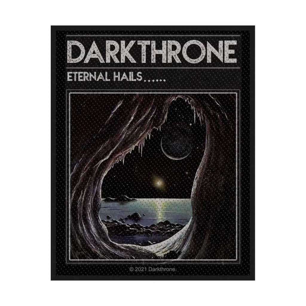 Darkthrone - Eternal Hails.... - patch officiële merchandise, Ophalen of Verzenden, Nieuw
