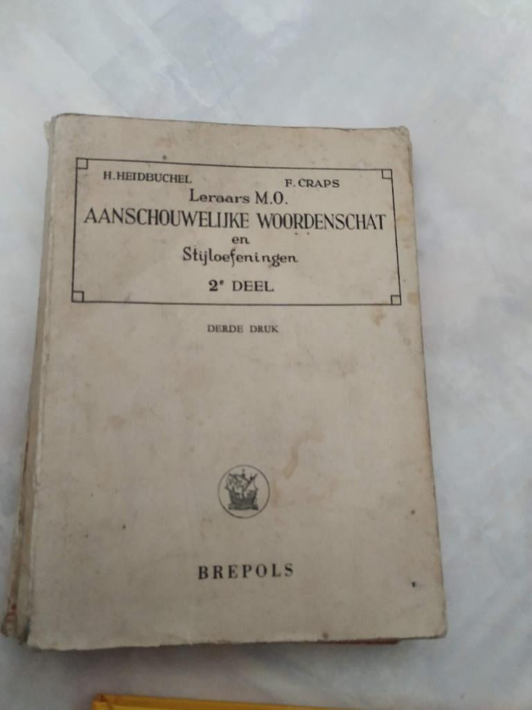 aanschouwelijk woordenschat "antieken boek" vintage, Enlèvement ou Envoi