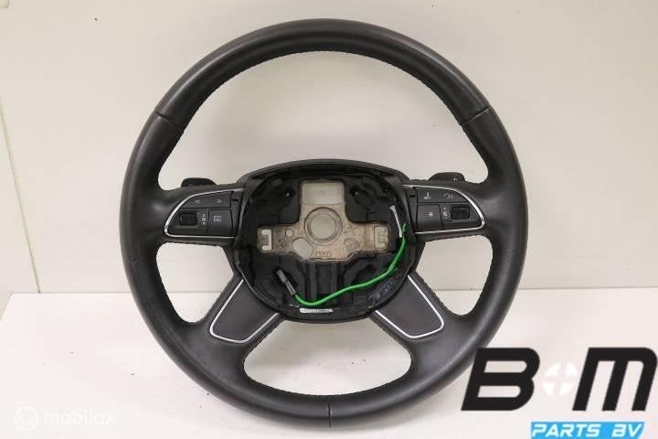 Multifunctioneel leder stuur met flippers Audi Q3 8U0419091C, Gebruikt