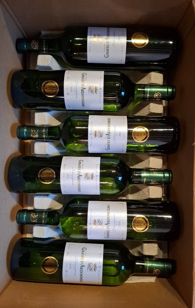 Witte wijn domaine des graves d'Ardonneau, Ophalen, Frankrijk, Nieuw, Witte wijn