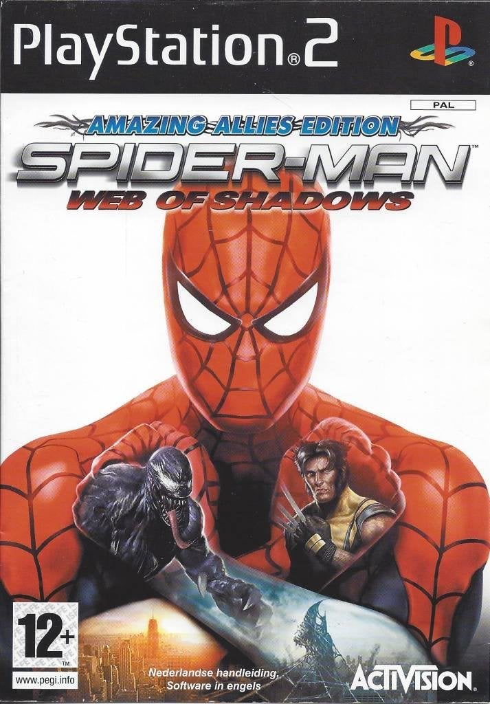 Spider-Man Web of Shadows Amazing Allies Ed., Games en Spelcomputers, Avontuur en Actie, Gebruikt, 1 speler, Ophalen of Verzenden