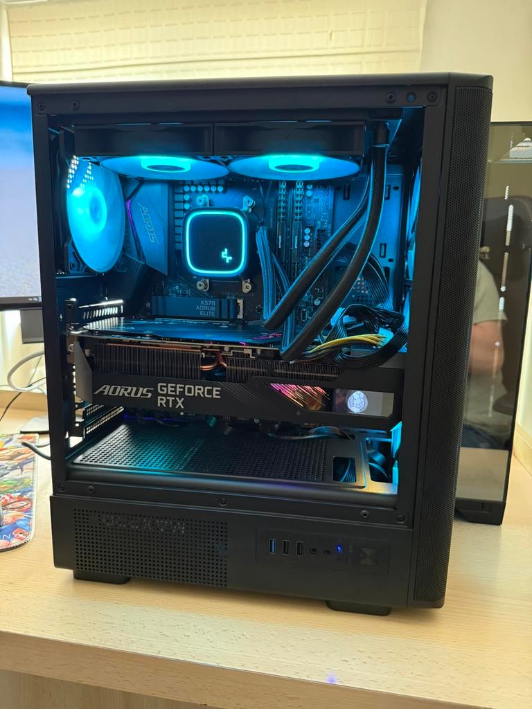 Ryzen 7 5800x-32gb-rtx 3080 gaming rgb top, Enlèvement, Comme neuf, 32 GB, Gaming