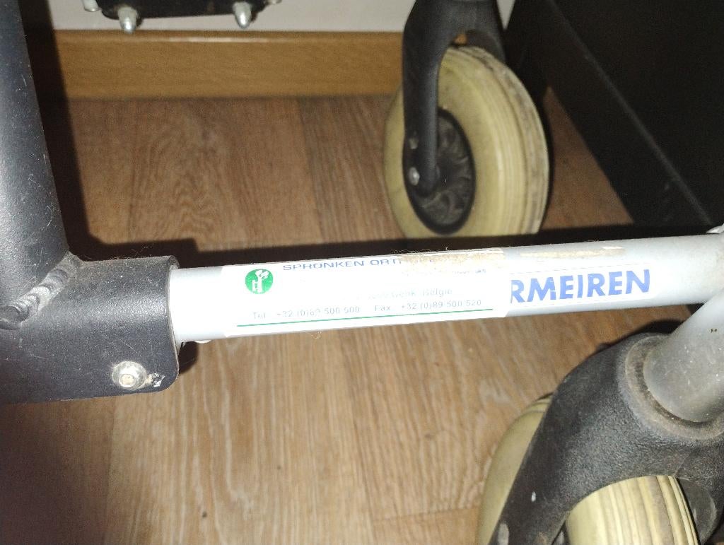 Rolstoel Vermeiren Eclips +30, Diversen, Rolstoelen, Ophalen, Inklapbaar, Zo goed als nieuw, Duwrolstoel
