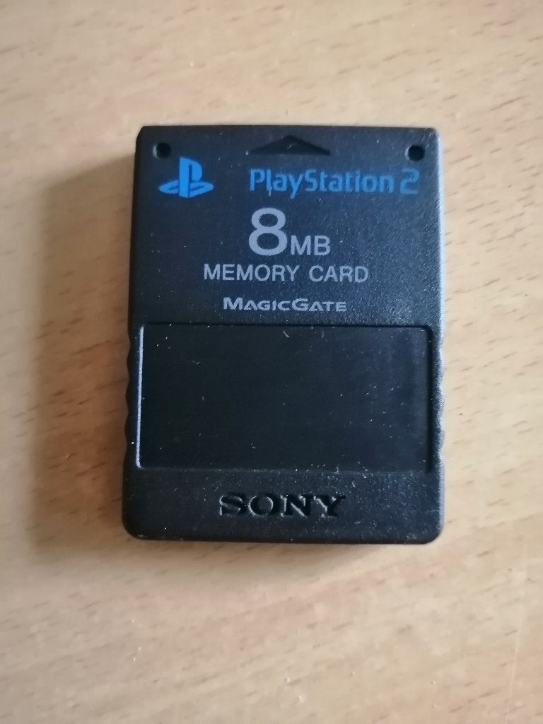 Carte Mémoire noire 8 Mo pour Playstation 2, Enlèvement ou Envoi, Carte mémoire, PlayStation 2
