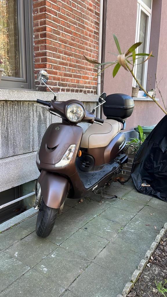 Sym Fiddle 2 50cc, Vélos & Vélomoteurs, Scooters | SYM, Enlèvement, Comme neuf, Fiddle