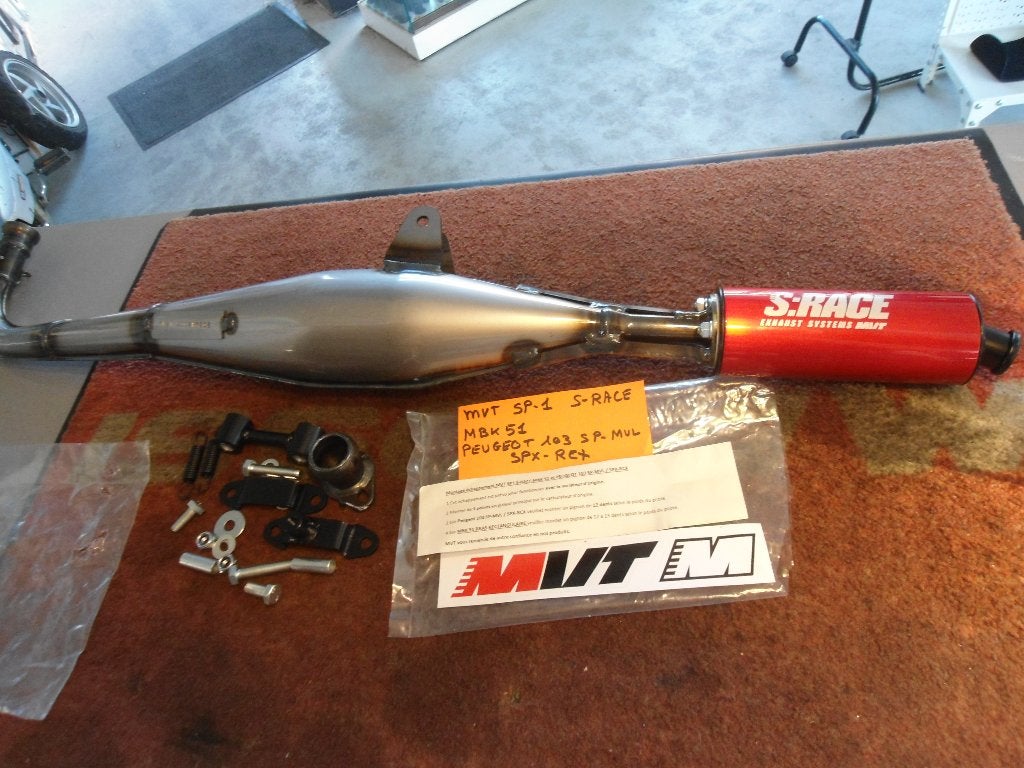 MBK 51 - Peugeot 103 SP - MVL - SPX - RCX : MVT S-Race, Enlèvement, Neuf, Pot d'échappement, MBK 51 Peugeot 103 sp - mvl - spx - rcx