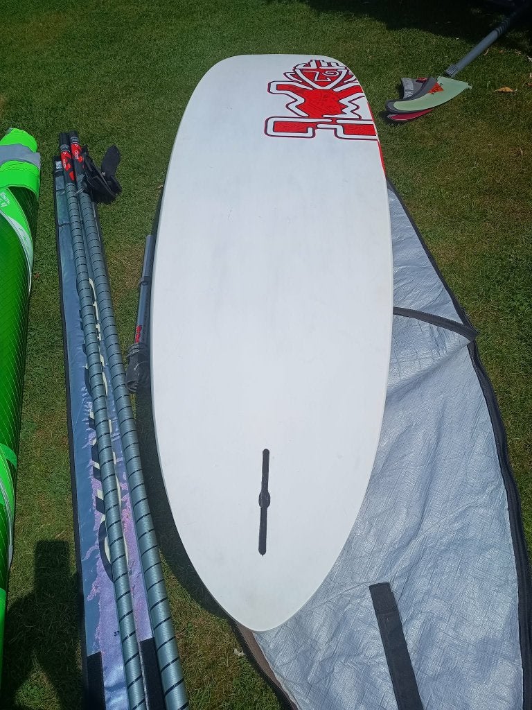 komplete surfset, Watersport en Boten, Gebruikt, 5 tot 6.5 m², Minder dan 250 cm, Starboard