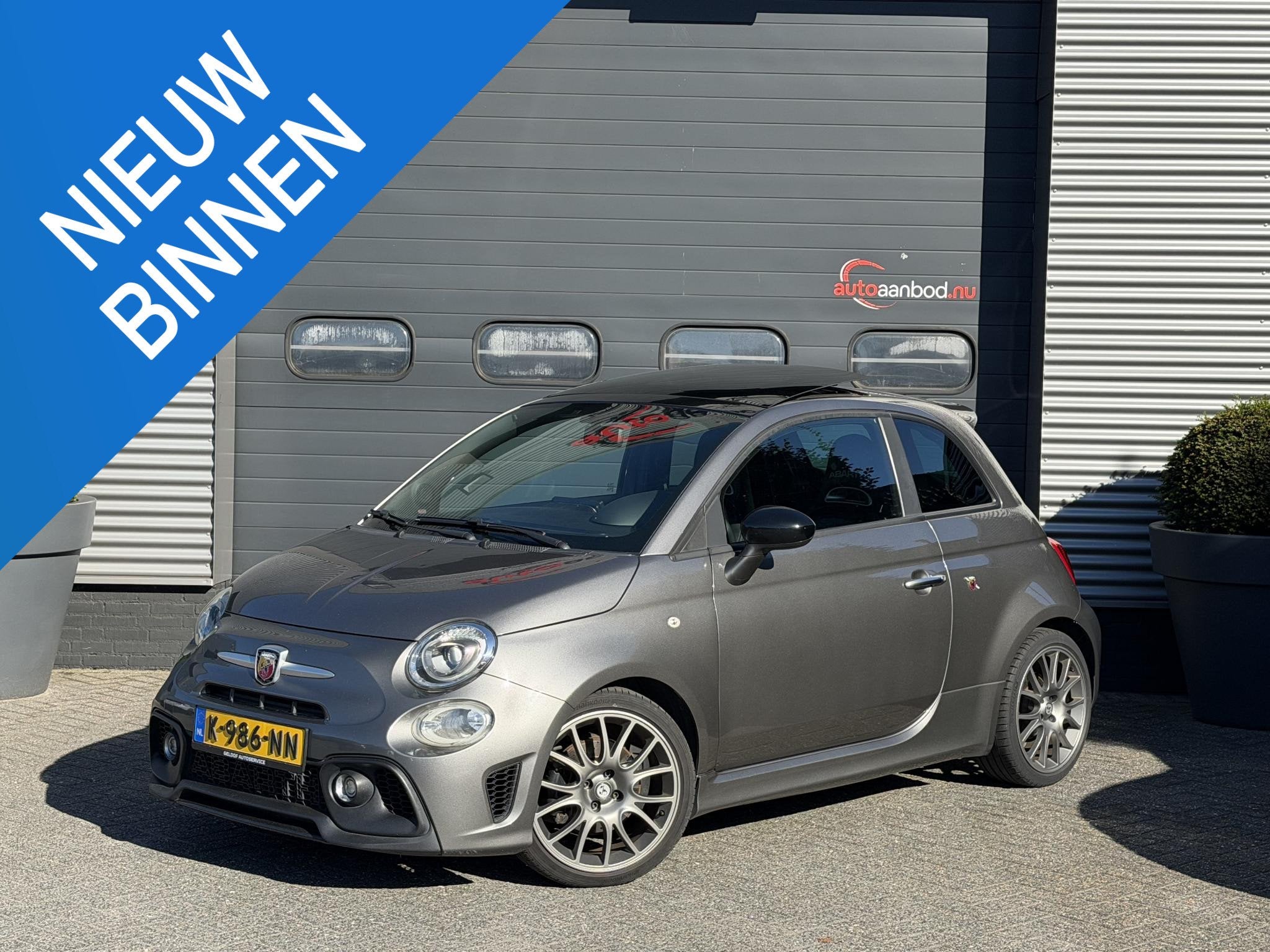 Fiat 500 1.4 T-Jet Abarth Turismo (automatique), Autos : Divers, Argent ou Gris, Automatique, Stellantis Fiat, Fiat