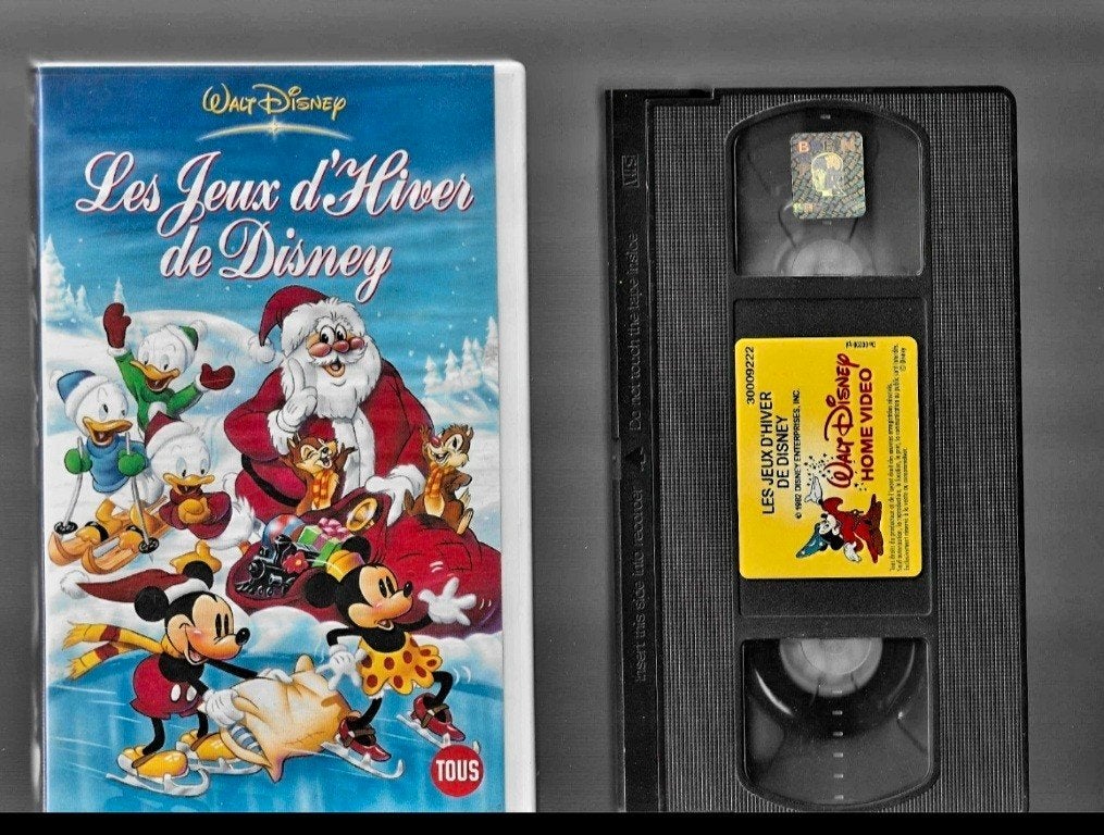 Les jeux d'hivers de Disney VHS version Française, CD & DVD, Enlèvement, VHS