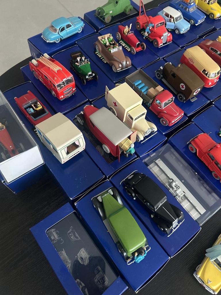 Tintin/ kuifje +- 70 met certificaten, Kinderen en Baby's, Ophalen of Verzenden, Zo goed als nieuw