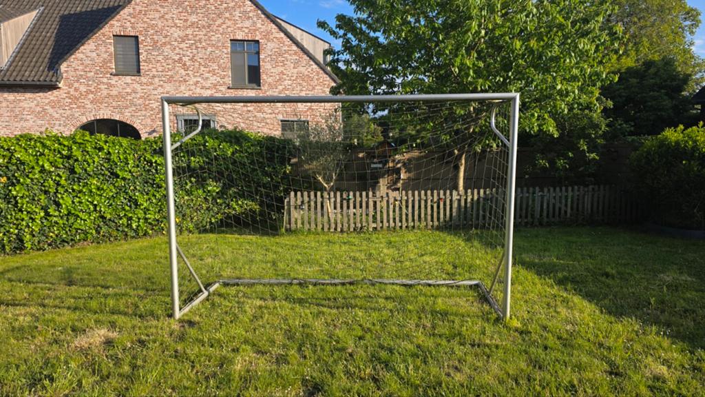 Goal de foot (alu), Sport en Fitness, Voetbal, Ophalen