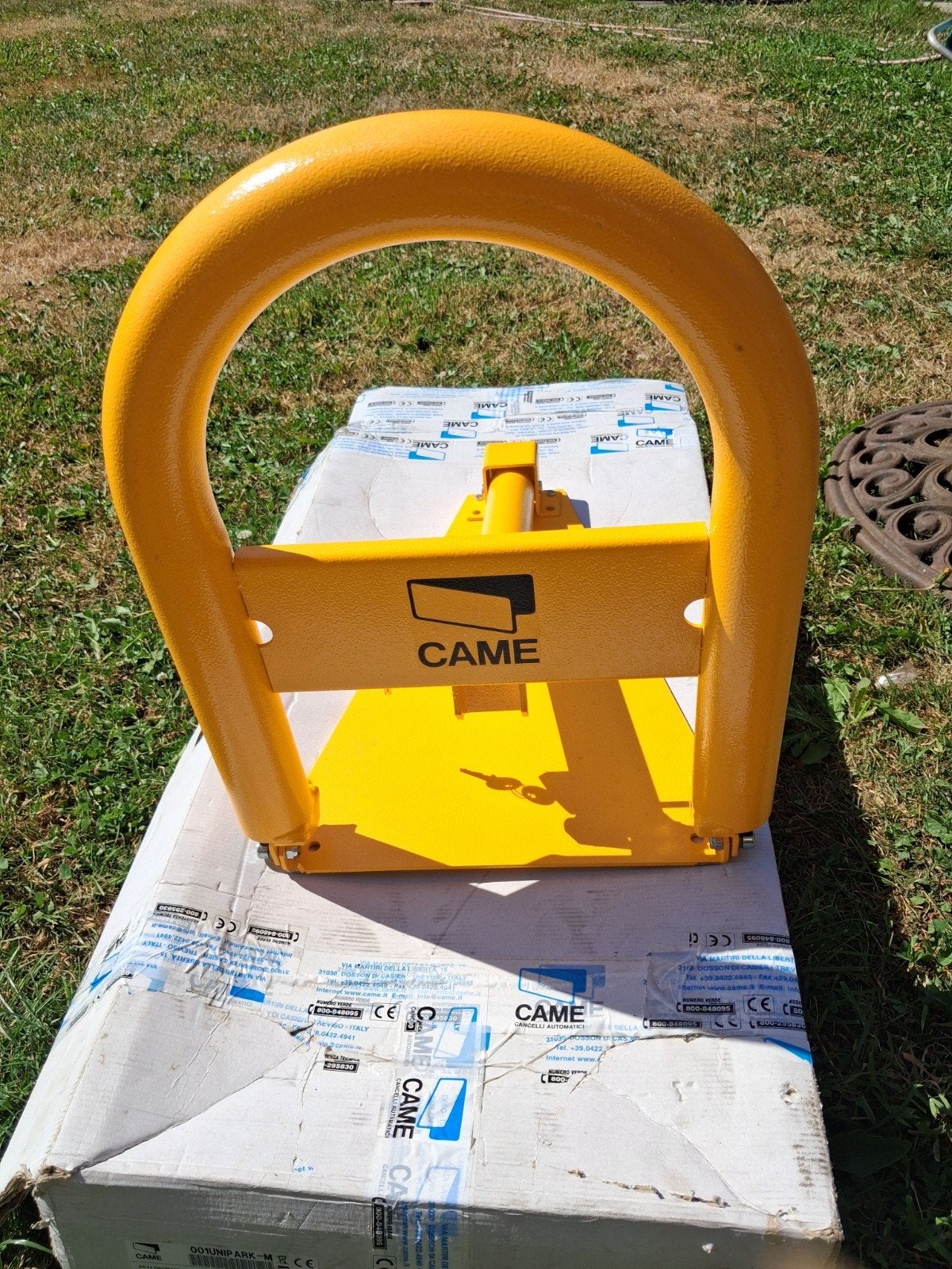 Verrou de stationnement Pliable, Enlèvement