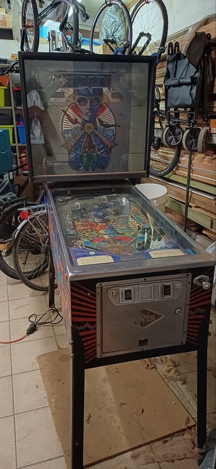 Bally Xenon (defect), Verzamelen, Automaten | Flipperkasten, Ophalen, Gebruikt, Mechanisch, Bally