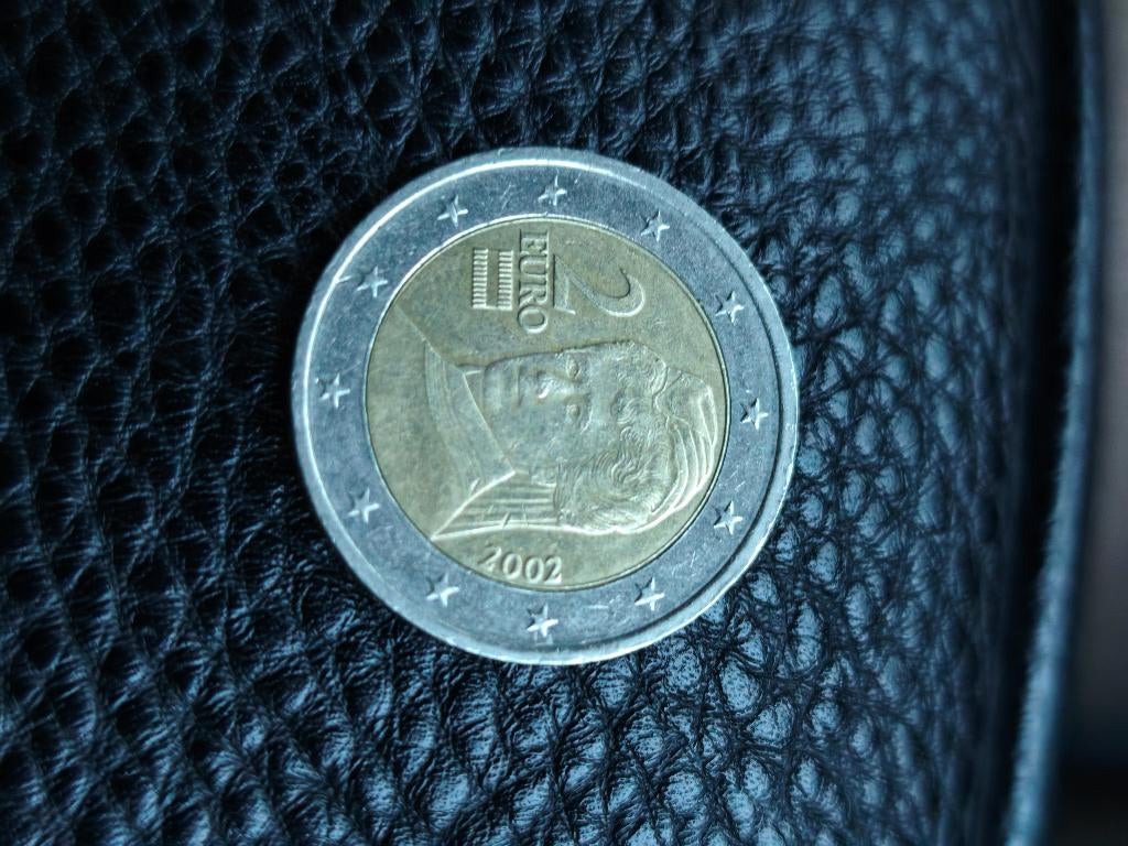 Pièce rare  2€ Autriche de 2002, Timbres & Monnaies, Monnaies | Europe | Monnaies euro, Enlèvement ou Envoi, Autriche, 2 euros