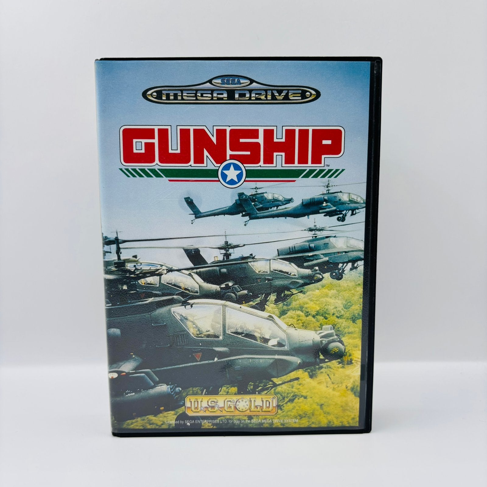 Gunship Sega Mega Drive, Shooter, Ophalen of Verzenden, Zo goed als nieuw, Mega Drive