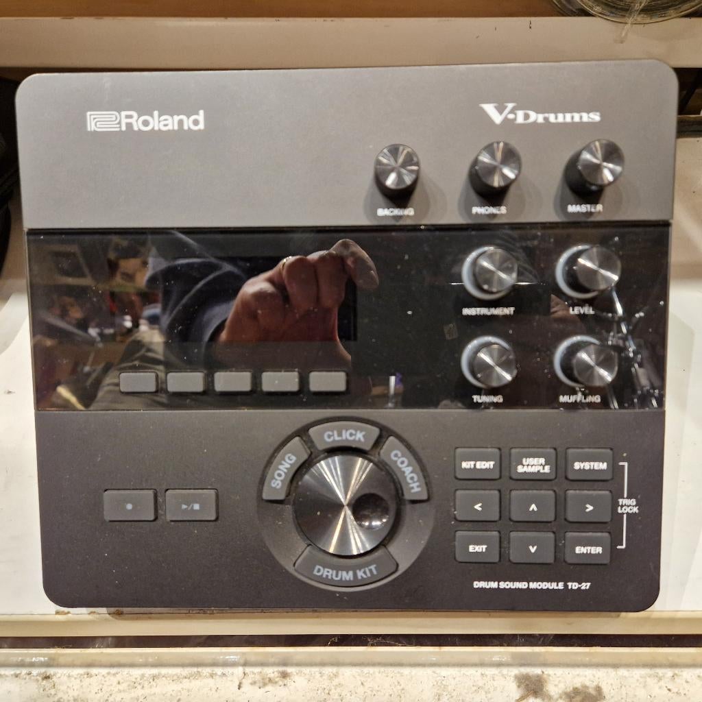 Module Roland TD27 + câbles, Musique & Instruments, Enlèvement, Comme neuf, Roland